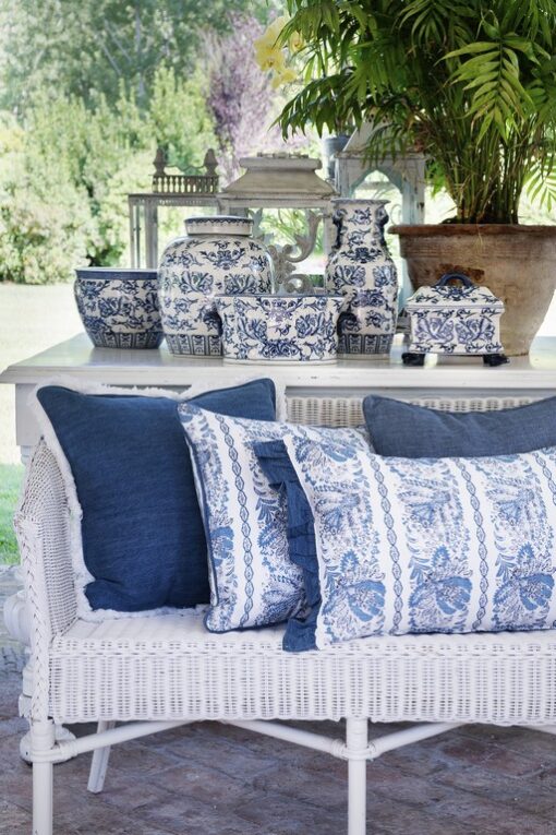 Vaso Blanc Mariclo Chinoiserie collection