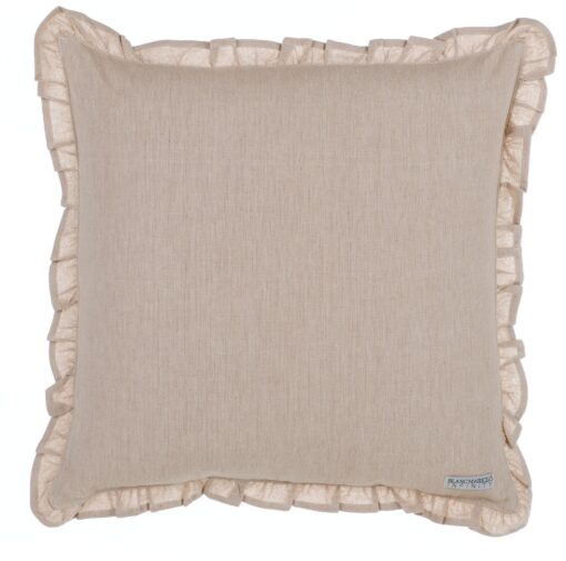 Cuscino Blanc Mariclo Infinity Bicolor con galettina 45x45 cm A2514699BC