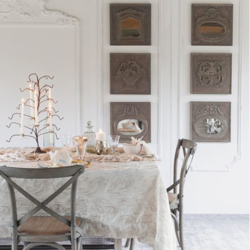 Tovaglia Blanc Mariclo Antique Gold