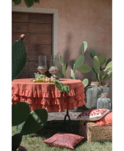 BLANC MARICLO' Tovaglia Infinity Collection con galetta Verde Acqua -  150×240 cm - Santincasa | Tutto ciò che ti serve per abbellire casa a  prezzi