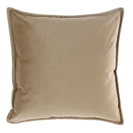 Cuscino velluto Blanc Mariclo Tempera Collection 45x45 cm Beige