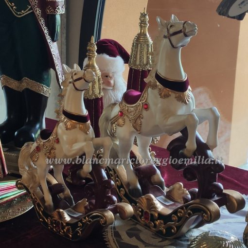 Decoro cavallo Blanc Mariclo Anastasia Collection