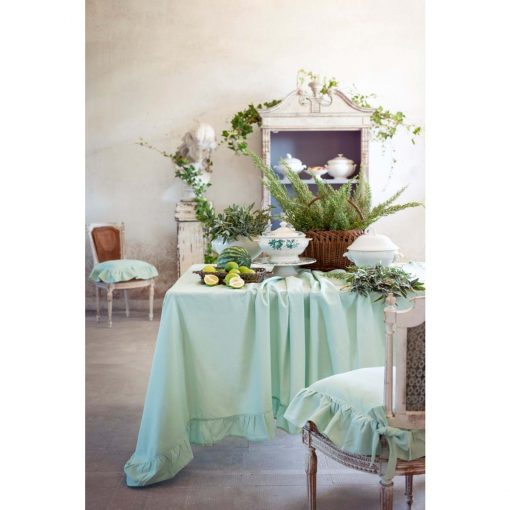 Tovaglia con gala Blanc Mariclo Infinity Verde