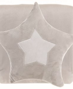 Plaid Blanc Mariclo 100x75 cm con cuscino a stella