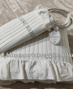 Boutis 1 piazza e mezza con gala Blanc Mariclo Sweet Dreams Naturale