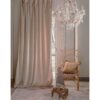 Tenda velluto Blanc Mariclo con lacci Morbido Sonno 150x290 cm Beige A3358899TO