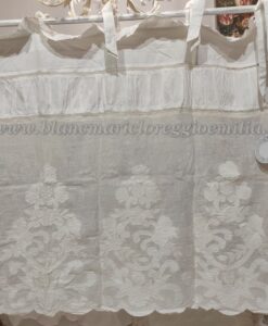 Mantovana misto lino Blanc Mariclo Collection 140x85 cm