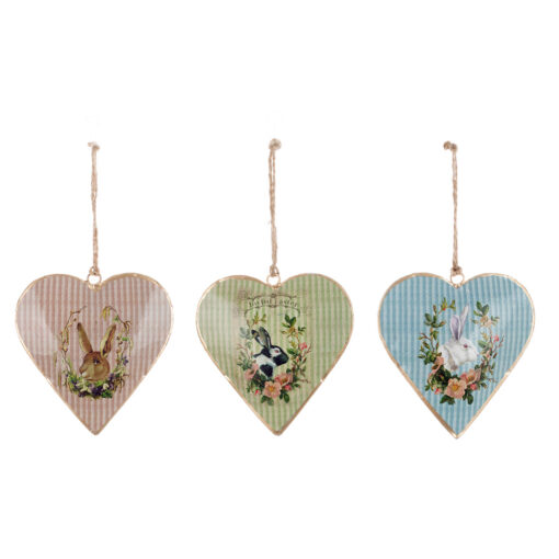 Set 3 Decori Cuore Blanc Mariclo Corelli Collection