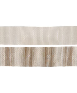 Tappeto cotone con nappe Blanc Mariclò Natural Attitude Collection 55x160 cm