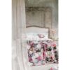 Trapunta floreale in velluto Blanc Mariclo Velvet Collection 260x260 cm