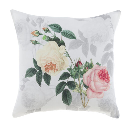 Cuscino Blanc Mariclo Le Rose del Borgo 45x45 cm