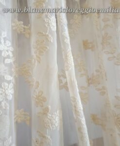 Coppia Tende in pizzo Blanc Mariclo Dentelle Collection Naturale140x290 cm