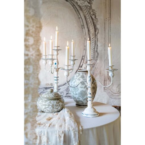 Candelabro Blanc Mariclò Heritage Collection H 52 cm