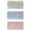 Tappeto rettangolare con crochet Blanc Mariclò My Soft Dream Collection 60x120 cm