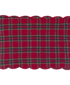 Tovaglietta tartan boutis Blanc Mariclo Montana Collection 35x50 cm