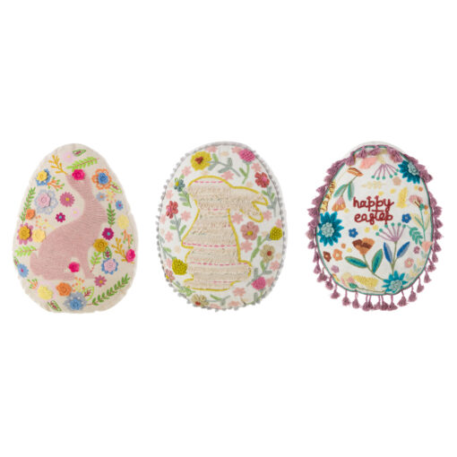 Cuscino ricamato Blanc Mariclo Easter Collection