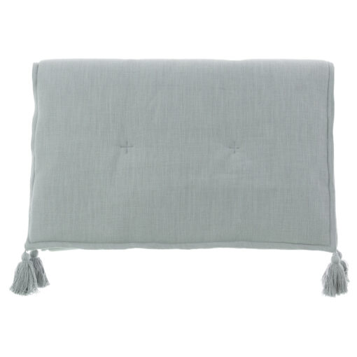 Fondoletto con nappe Blanc Mariclo Infinity 70x190 cm Verde salvia