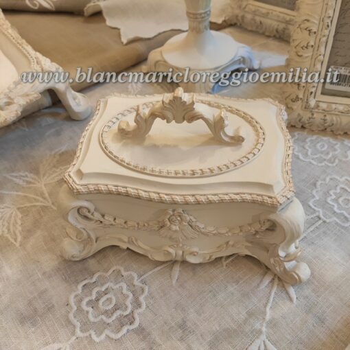 Cofanetto Blanc Mariclo Villa Clara Collection L 18 cm