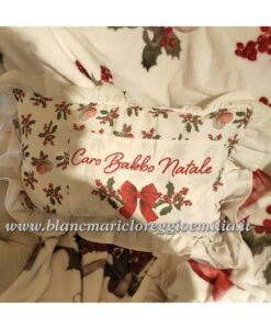 Cuscino Blanc Mariclo Caro Babbo Natale Sinfonia Natalizia 30x50 cm