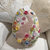 Cuscino ricamato Blanc Mariclo Easter Collection V1