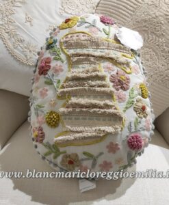 Cuscino ricamato Blanc Mariclo Easter Collection V2