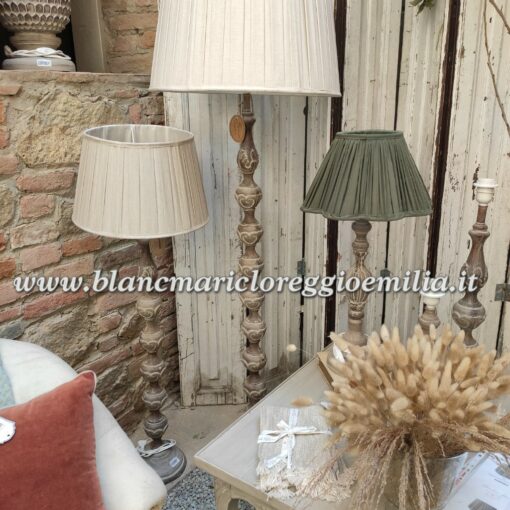 Base lume legno Blanc Mariclo Mafalda