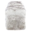 Runner Blanc Mariclo in eco pelliccia Chalet Collection 140x33 cm