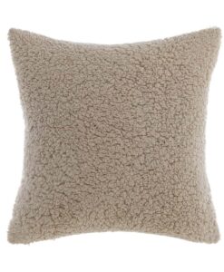 Cuscino velluto stampato retro sherpa Blanc Mariclo 45x45 cm