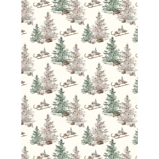 Plaid sherpa Natale Blanc Mariclo 440 gsm 140x170 cm