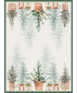 Plaid Blanc Mariclo160x220 cm Winter Wonderland