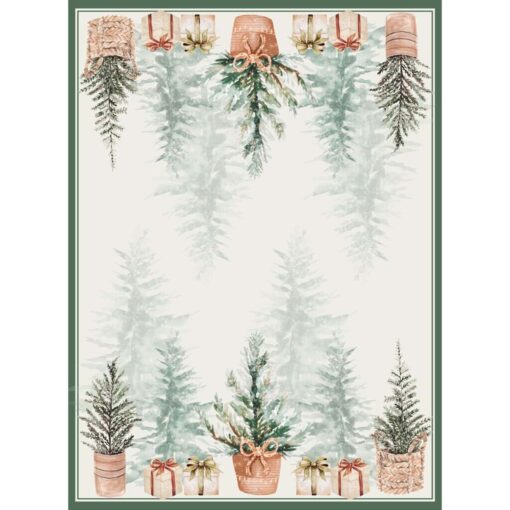 Plaid Blanc Mariclo160x220 cm Winter Wonderland