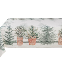 Tovaglia cotone Blanc Mariclo 150x220 cm Winter Wonderland